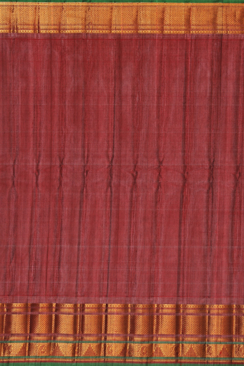 Gadwal Cotton Silk Grey Saree