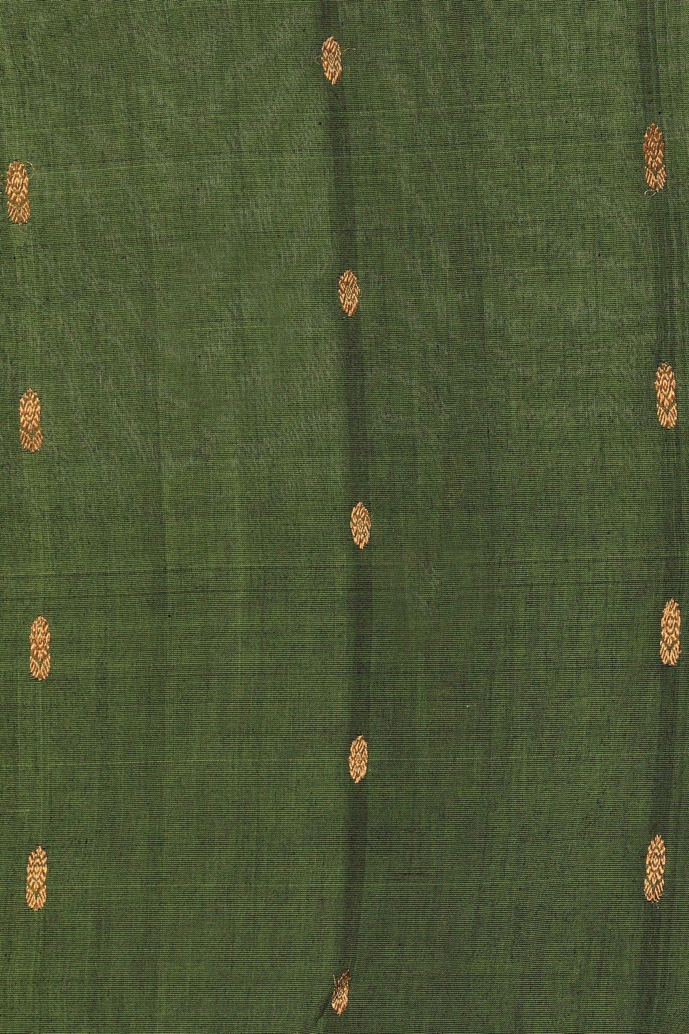 Gadwal Cotton Silk Green Saree