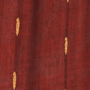 Gadwal Cotton Silk Maroon Saree
