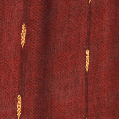 Gadwal Cotton Silk Maroon Saree