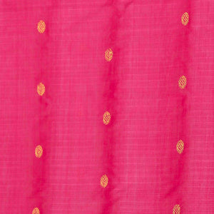 Gadwal Cotton Silk Lotus Pink Saree