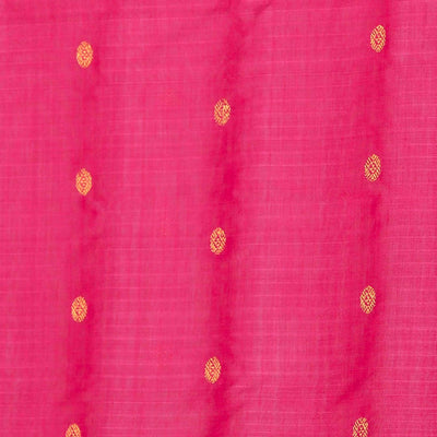 Gadwal Cotton Silk Lotus Pink Saree