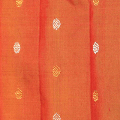 Gadwal Silk Orange Saree