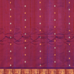 Gadwal Silk Orange Saree