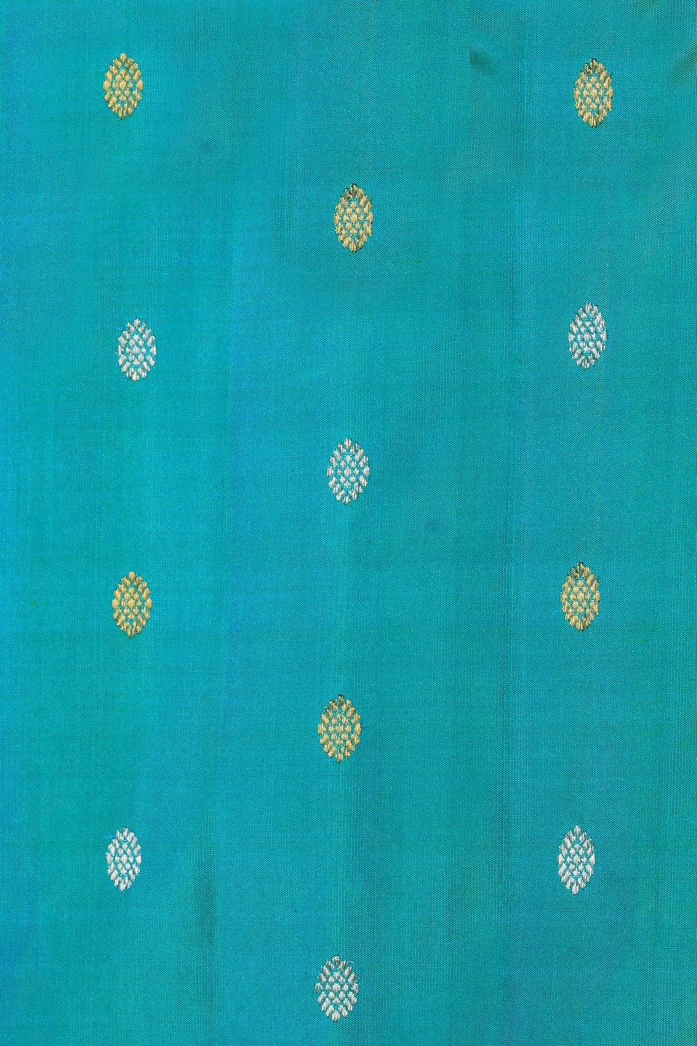Gadwal Silk Sea Green Saree
