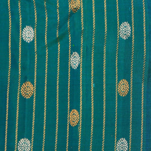 Gadwal Silk Emerald Green Saree