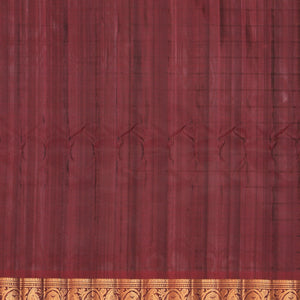 Gadwal Silk Grey Saree