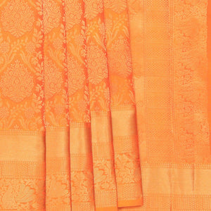 Kanchi Silk Mustard Saree