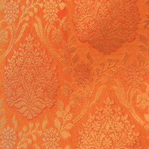 Kanchi Silk Mustard Saree