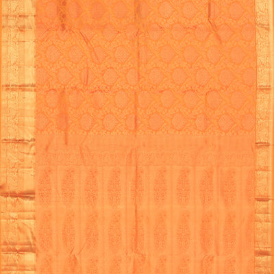 Kanchi Silk Mustard Saree