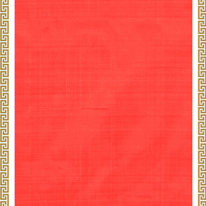 Kanchi Silk Traditional Red Dhoti With Kanduva (8 X 4)