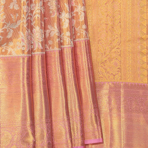 Kanchipattu Brocade Gold Saree