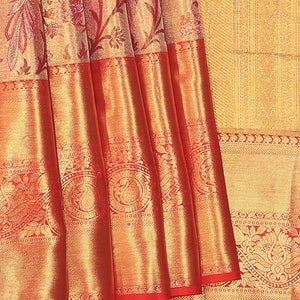 Kanchipattu Brocade Gold Saree