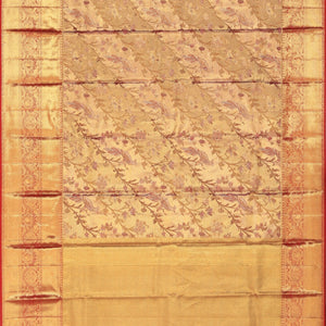Kanchipattu Brocade Gold Saree