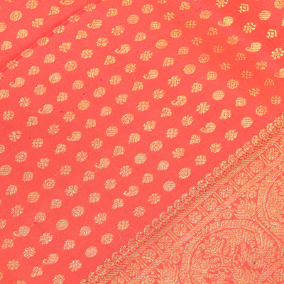 Kanchi Silk Orange Dupatta