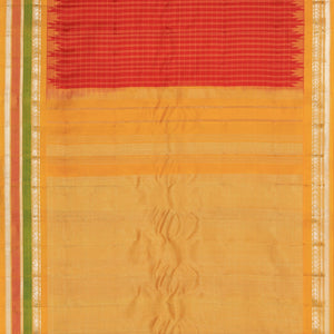 Gadwal Red Saree
