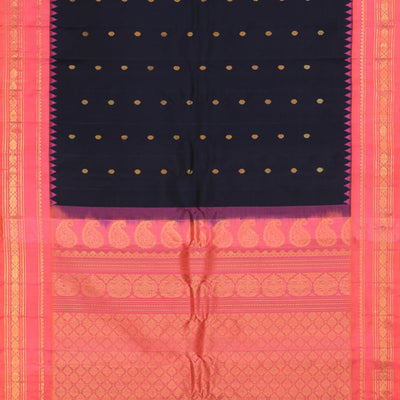 Gadwal Black Saree