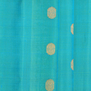 Gadwal Sea Green Saree