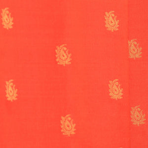 Gadwal Silk Orange Saree