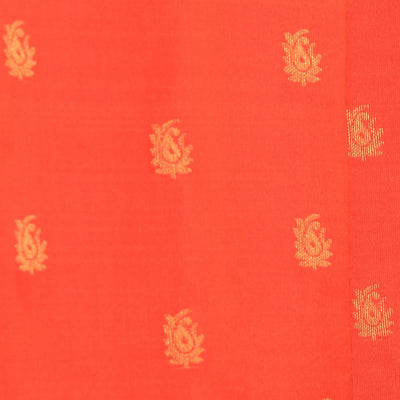 Gadwal Silk Orange Saree