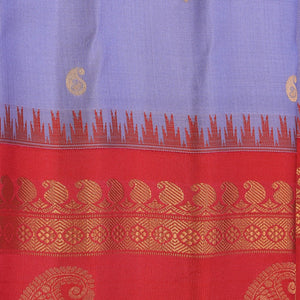 Gadwal Silk Purple Saree