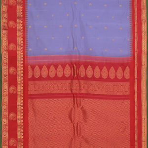 Gadwal Silk Purple Saree