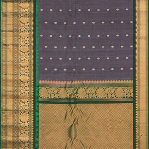 Gadwal Silk Grey Saree