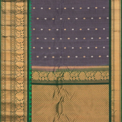 Gadwal Silk Grey Saree