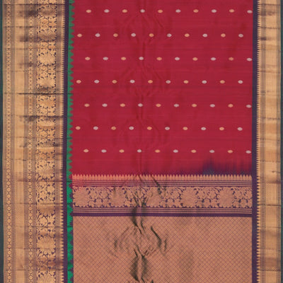 Gadwal Silk Pink Saree