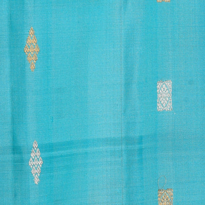 Gadwal Silk Sea Green Saree