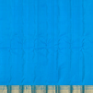 Gadwal Silk Sea Green Saree