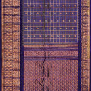 Gadwal Silk Purple Saree