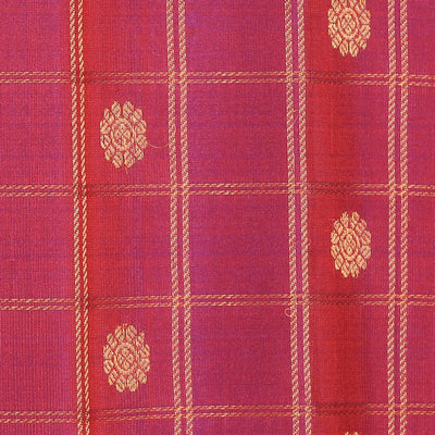Gadwal Silk Purple Saree