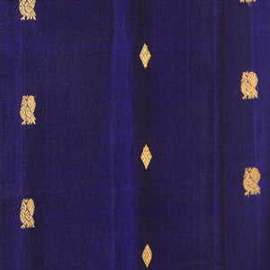 Gadwal Silk Indigo Blue Saree