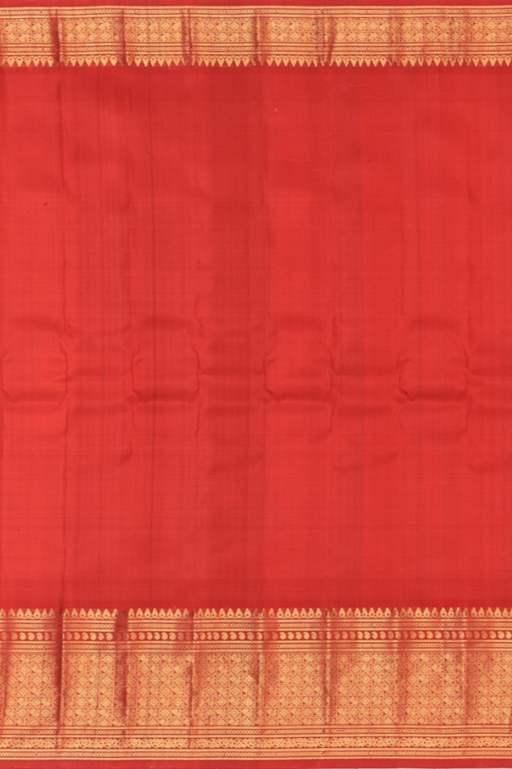 Gadwal Silk Indigo Blue Saree
