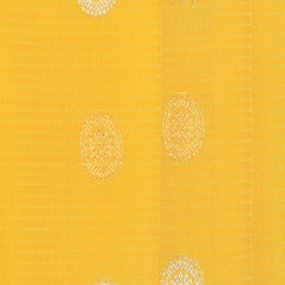 Gadwal Silk Yellow Saree