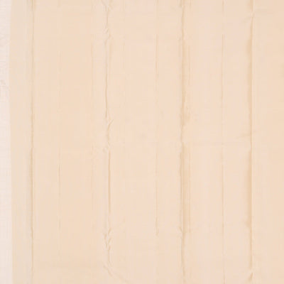 Kanchi Silk Classy Ivory Cream Saree