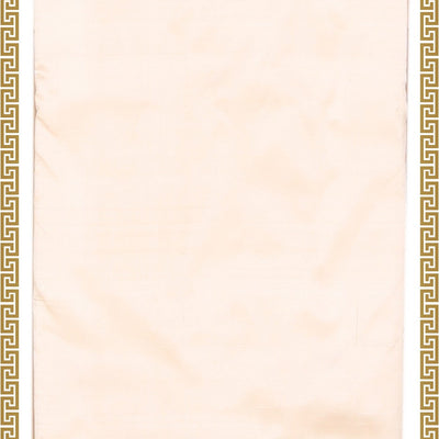 Kanchi Silk Ivory Off-White Dhoti With Kanduva (8 X 4)