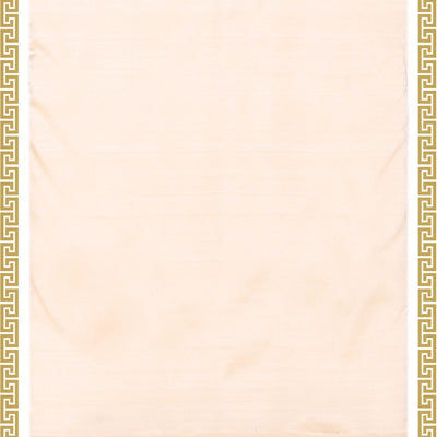 Kanchi Silk Ivory Off-White Dhoti With Kanduva (8 X 4)