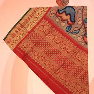 Kalamkari Painted Dupatta