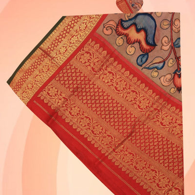 Kalamkari Painted Dupatta