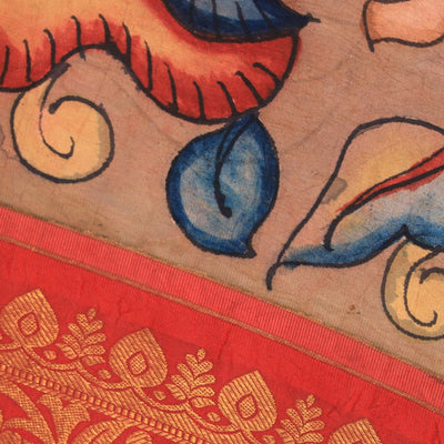 Kalamkari Painted Dupatta