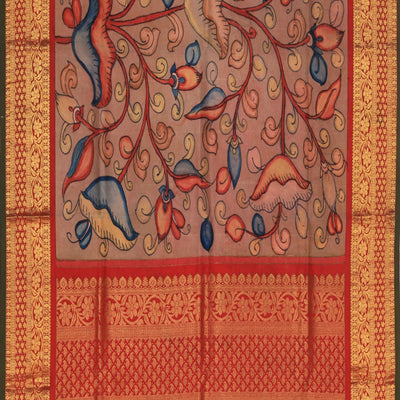 Kalamkari Painted Dupatta