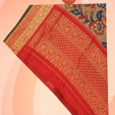 Kalamkari Painted Dupatta