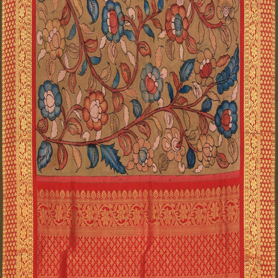 Kalamkari Painted Dupatta