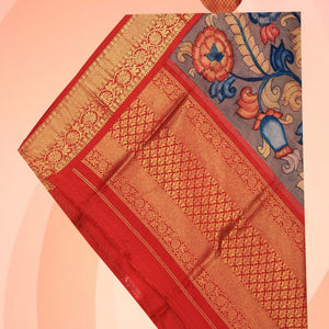 Kalamkari Painted Dupatta