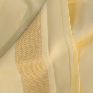 Kanchi Silk Ivory Cream Dhoti With Kanduva (8 X 4)