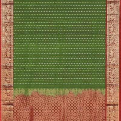 Kanchi Silk Green Saree