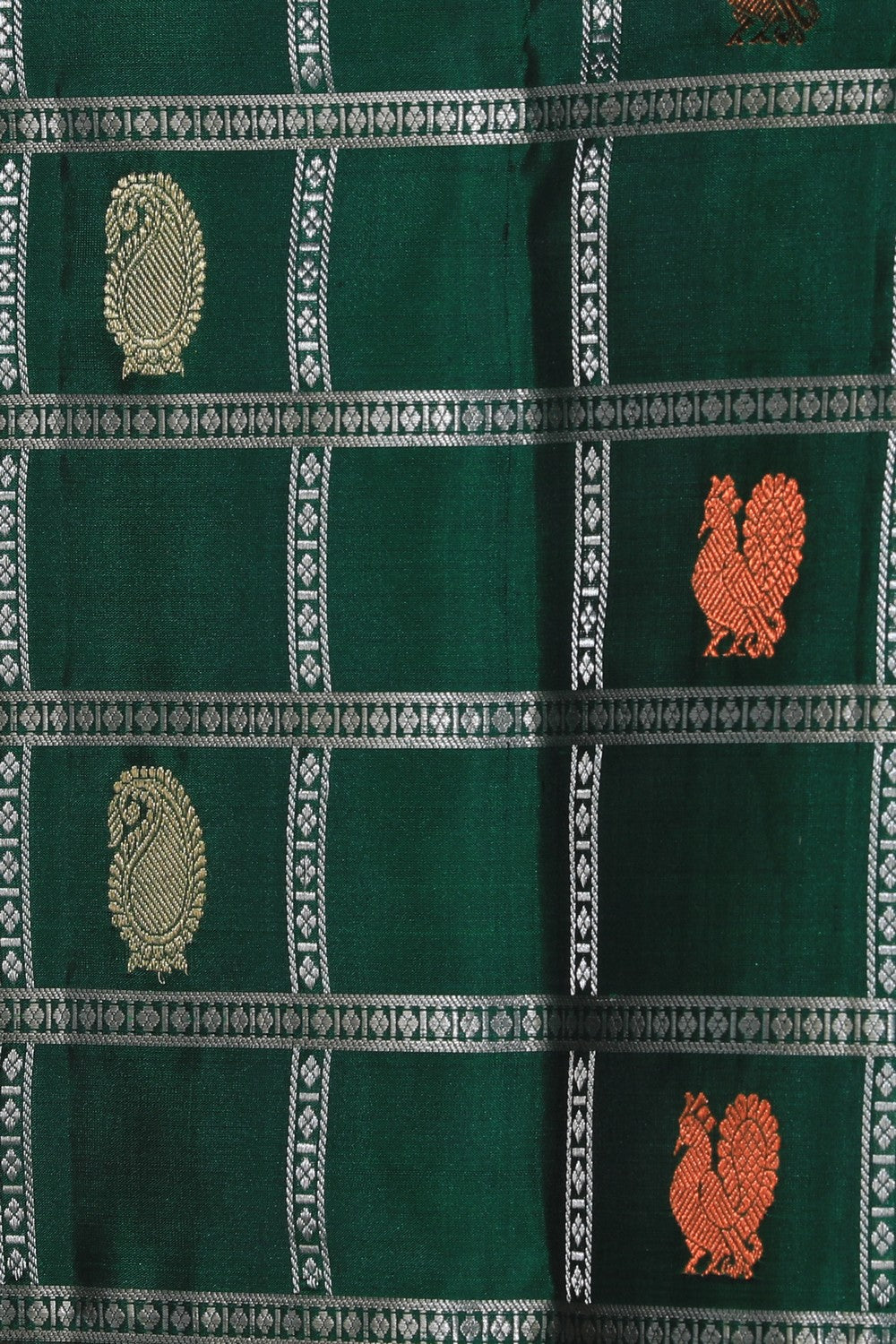 Kanchi Silk Green Saree