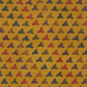 Kalamkari Hand-Painted Mangalgiri Silk Saree